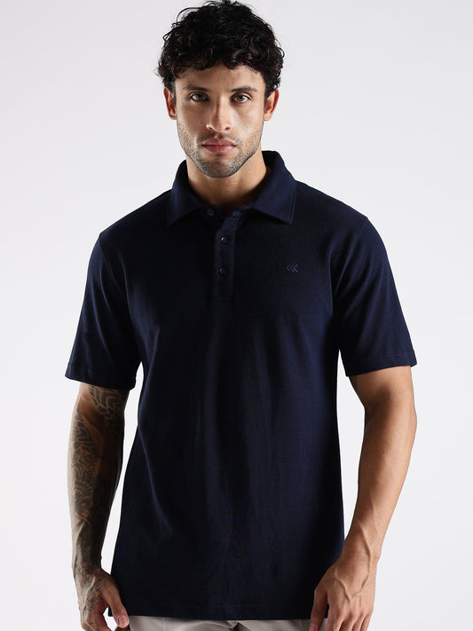Polo T-Shirt – Navy Blue